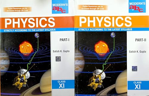 Image of Modern ABC Physics for Class 11 CBSE - Part 1 & 2 - As Per NCERTs - Combo Set of 2 Books [ORIGINAL BOOKS WITH HOLOGRAM-TOP GRADE PAPER & PRINT] ... [PRICE INCLUDES ADDITIONAL DELIVERY CHARGES]