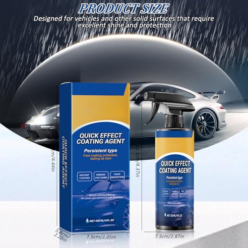 Spray de recubrimiento para autos 2PCS miniatura 5
