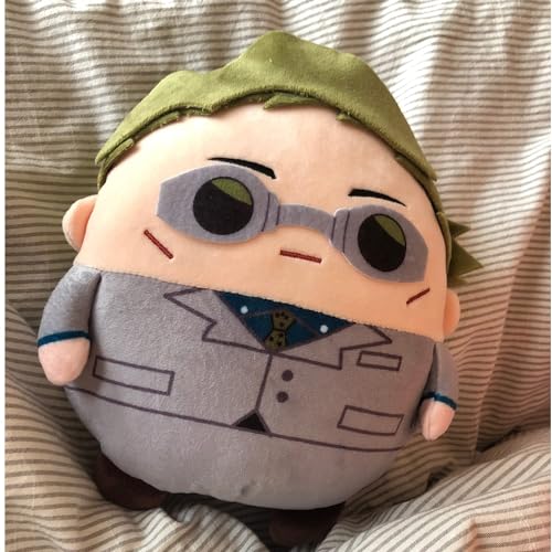 Image of AMNPOLEN Anime Plush Doll Figures Gojo Satoru /Yuji Itadori Plushie Stuffed Toys Keychain Cosplay Props Gift For Fans (Nanami Kento,22Cm /8.66Inch)