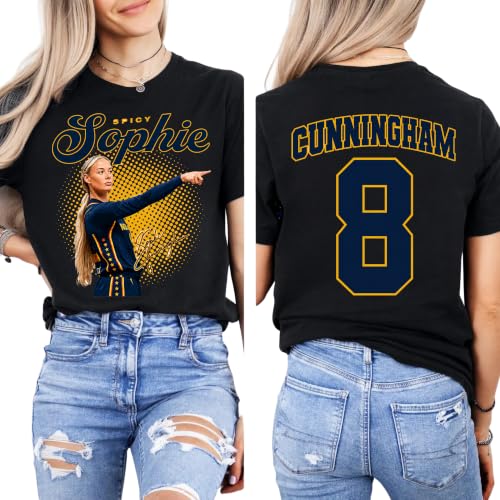 Sophie Cu.nningham Shirt Point Signature Womens Basketball Fan T-Shirt Point Guard Graphic Tee Game Day Supporter Shirt Athletic Sports Top for Basketball Lovers Black