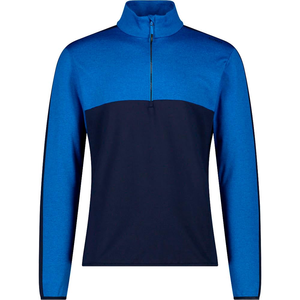 CMP - Men's Softech Sweater, Mel. Sapphire, 54, Sapphire Mel., 38