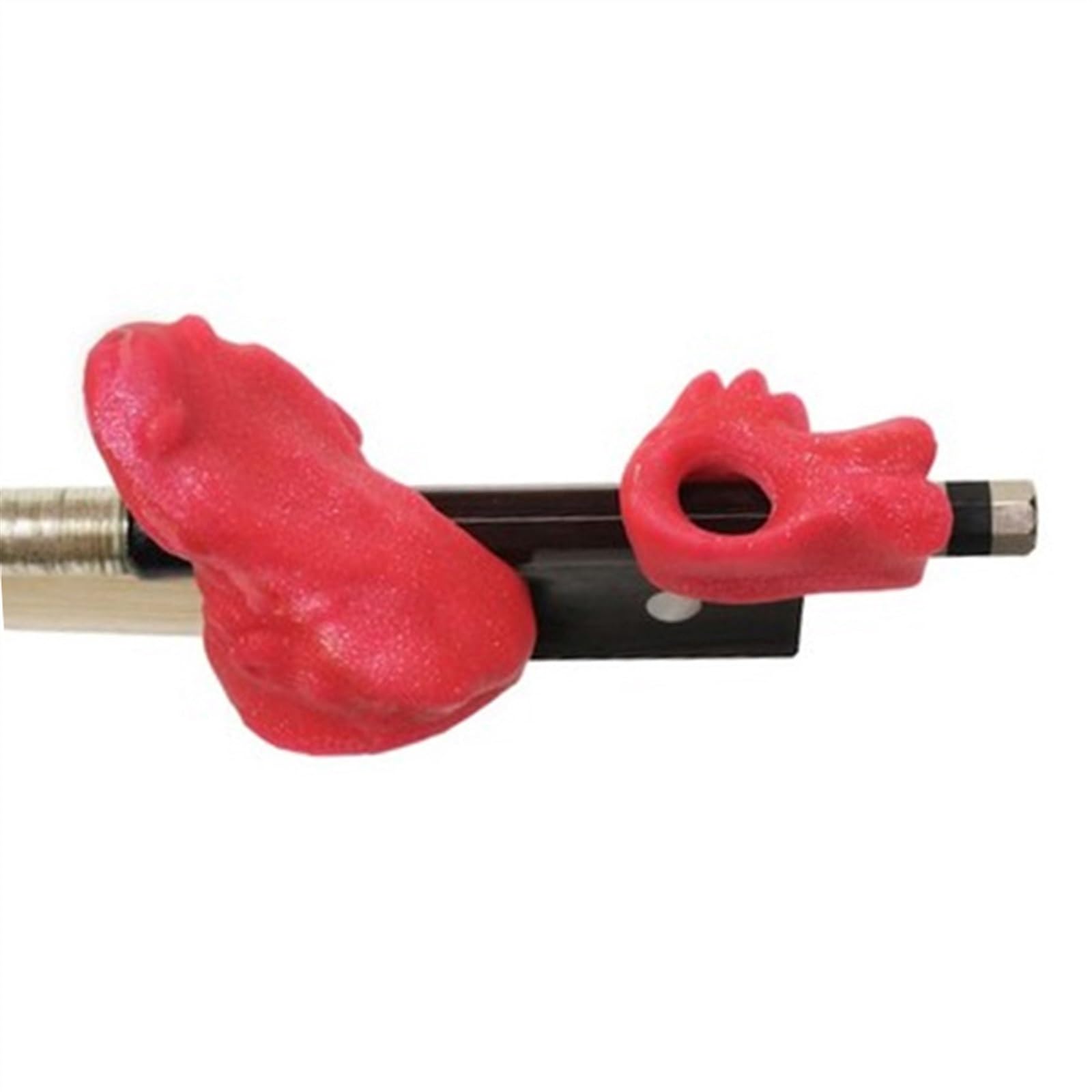 Kit accessori per violino Dispositivo Per Tenere L'arco Con Pinza Per La Correzione Della Forma Della Mano Del Violino Per Principianti, Operatore Per Viola (Color : Red)
