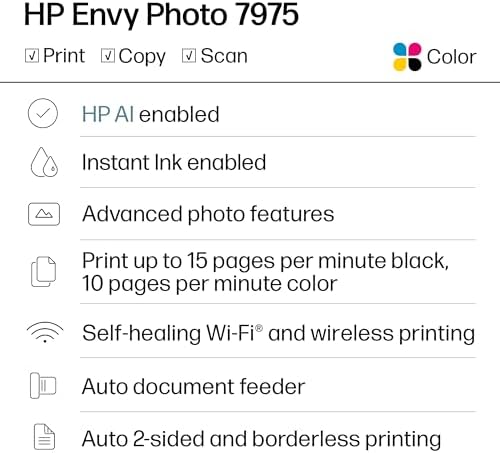 HP Envy 7975 All-in-One Printer - 1