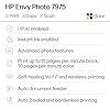 HP Envy Photo 7975 Wireless Color Inkjet Photo Printer, Print, scan, Copy, Easy Setup, Mobile Printing, Best-for-Home, 3 Month Instant Ink Trial Included, AI-Enabled (B63K3A)