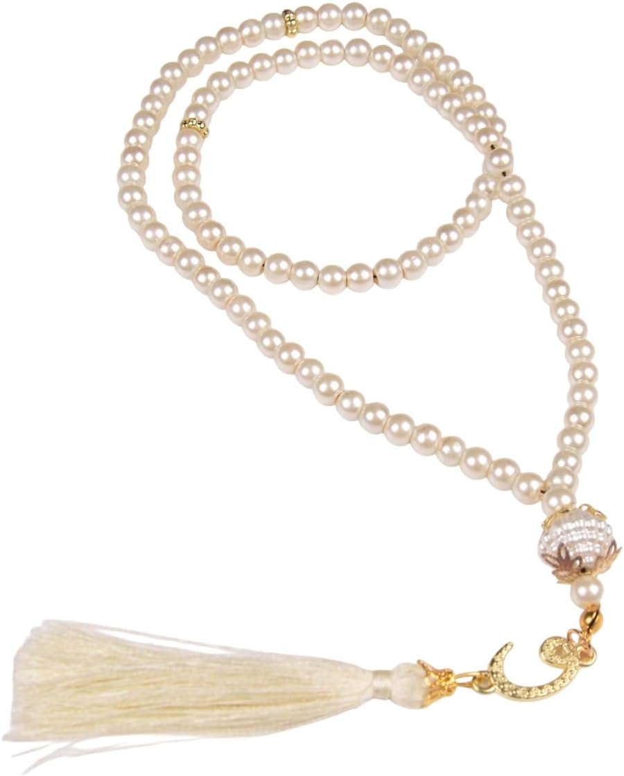 Set of 30 Muslim Prayer Beads – 99 Bead Tasbeeh in 4 Colors – Islamic Gift for Eid, Ramadan, Dhikr