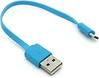 Vista 2 de Cable USB corto MicroUSB compatible con Yaxa Kindle Fire HDX 8.9 (versión 2013), 7 (versión 2013), HD 7 (versión 2013), HD 8.9 (versión 2012), 6