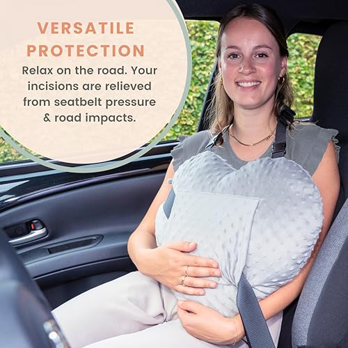 MOYOAMA Almofada de recuperação de cirurgia cardíaca – Travesseiro de cirurgia de coração aberto, tr