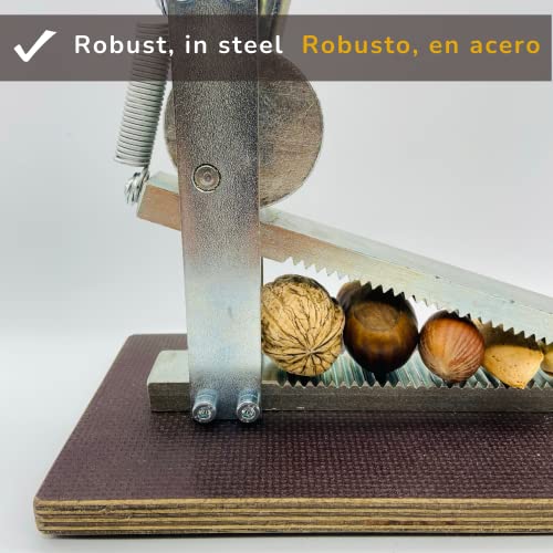 UYUNIX Schiaccia noci in acciaio, schiaccia noci e...