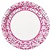 Pink Damask Dinner Plates, 8ct