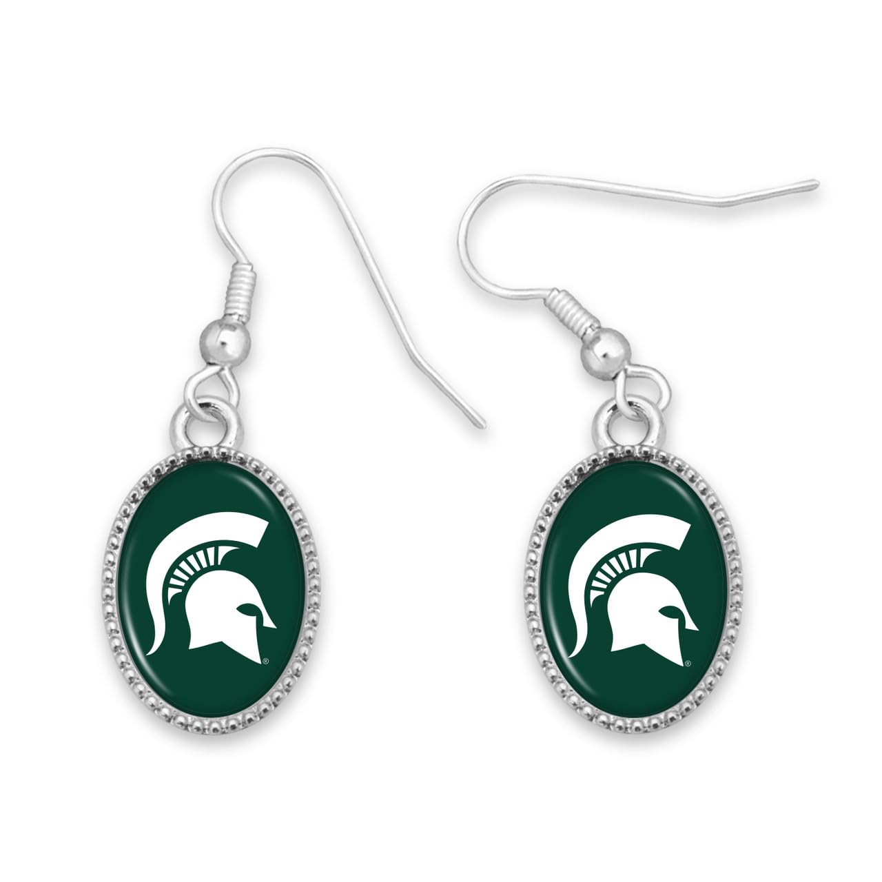 Michigan State Spartans Kennedy Earrings Jewelry Gift Licensed MSU