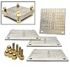 1.5mm Lite Titanium Crypto Seed Phrase Recovery Cold Storage Metal Plate