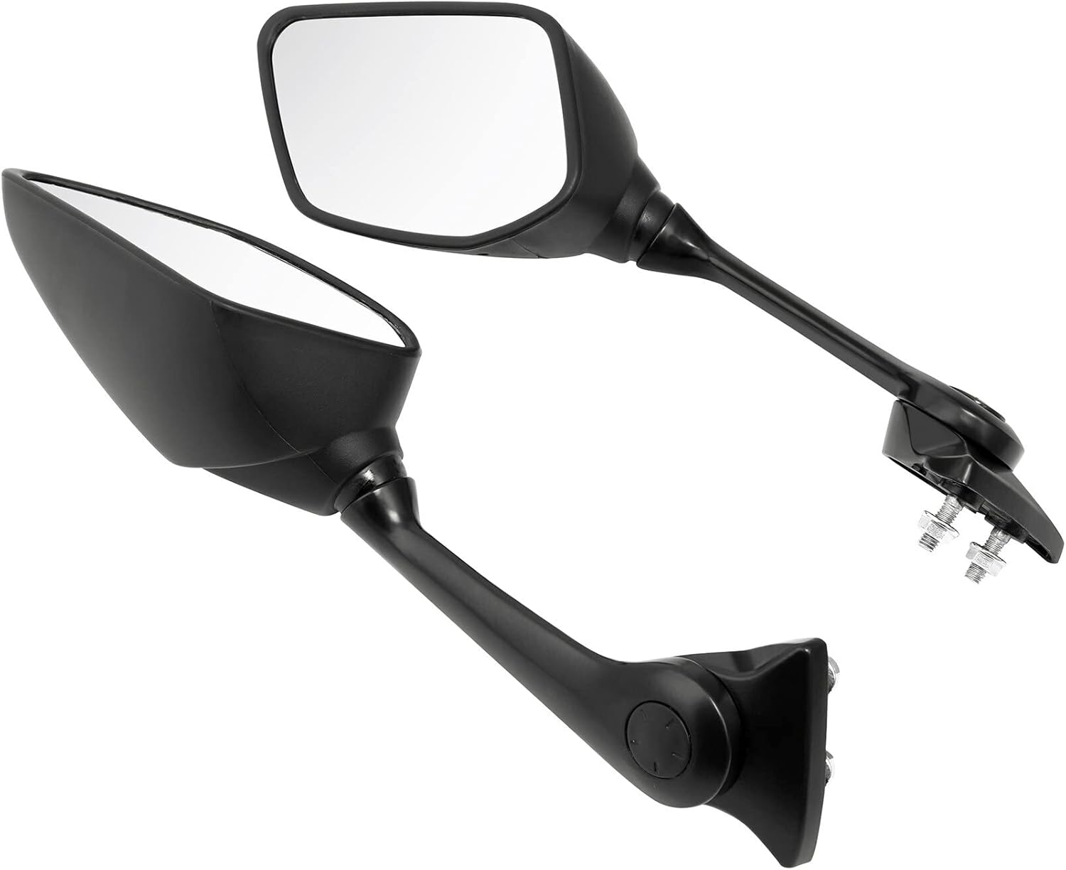 XMT-MOTO Black Side Rear View Mirrors Fit for YAMAHA YZF-R7 2021-2025