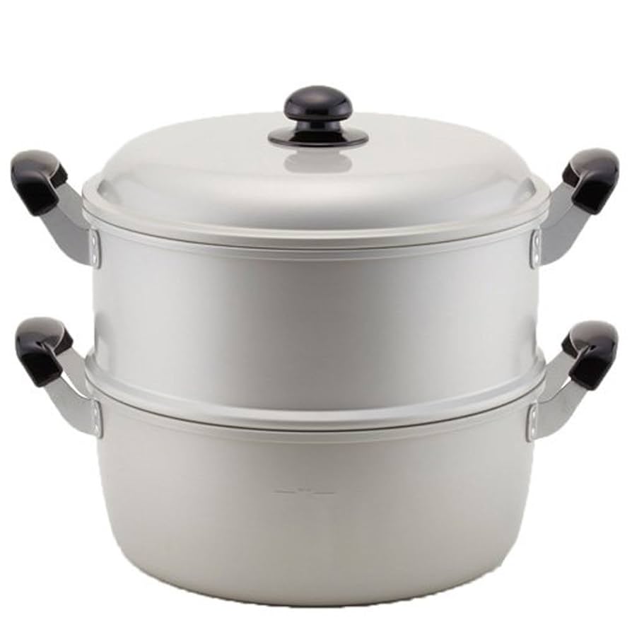 Amazon｜北陸アルミニウム(Hokuriku Alumi) 蒸し器セット 30cm