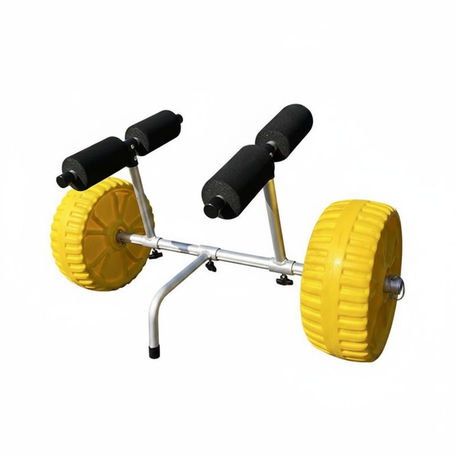 Carrello Trasporto Kayak Portatile Accessorio Nautico Doppio Cavalletto Attrezzatura Sportiva per Outdoor