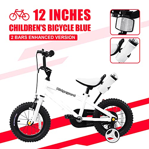 MuGuang 12" Kinderfahrrad Kid Balance Baby Studie Fahrradfahren Lernen Jungen Kinder Fahrrad Mädchen Fahrrad mit Trinkflasche für 3-6 Jahre – Bild 5