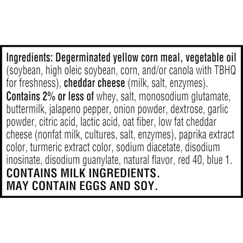 Cheez-It Crunch Cheesy Baked Snacks, Lunch Snacks, Zesty Jalapeno Cheddar (6 Pouches) - image 8