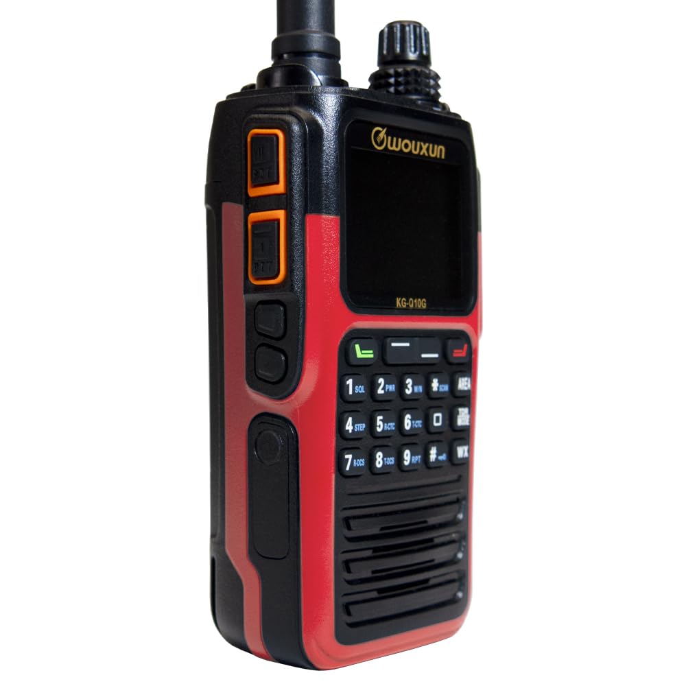 Wouxun KG-Q10G Handheld GMRS Radio (Red)