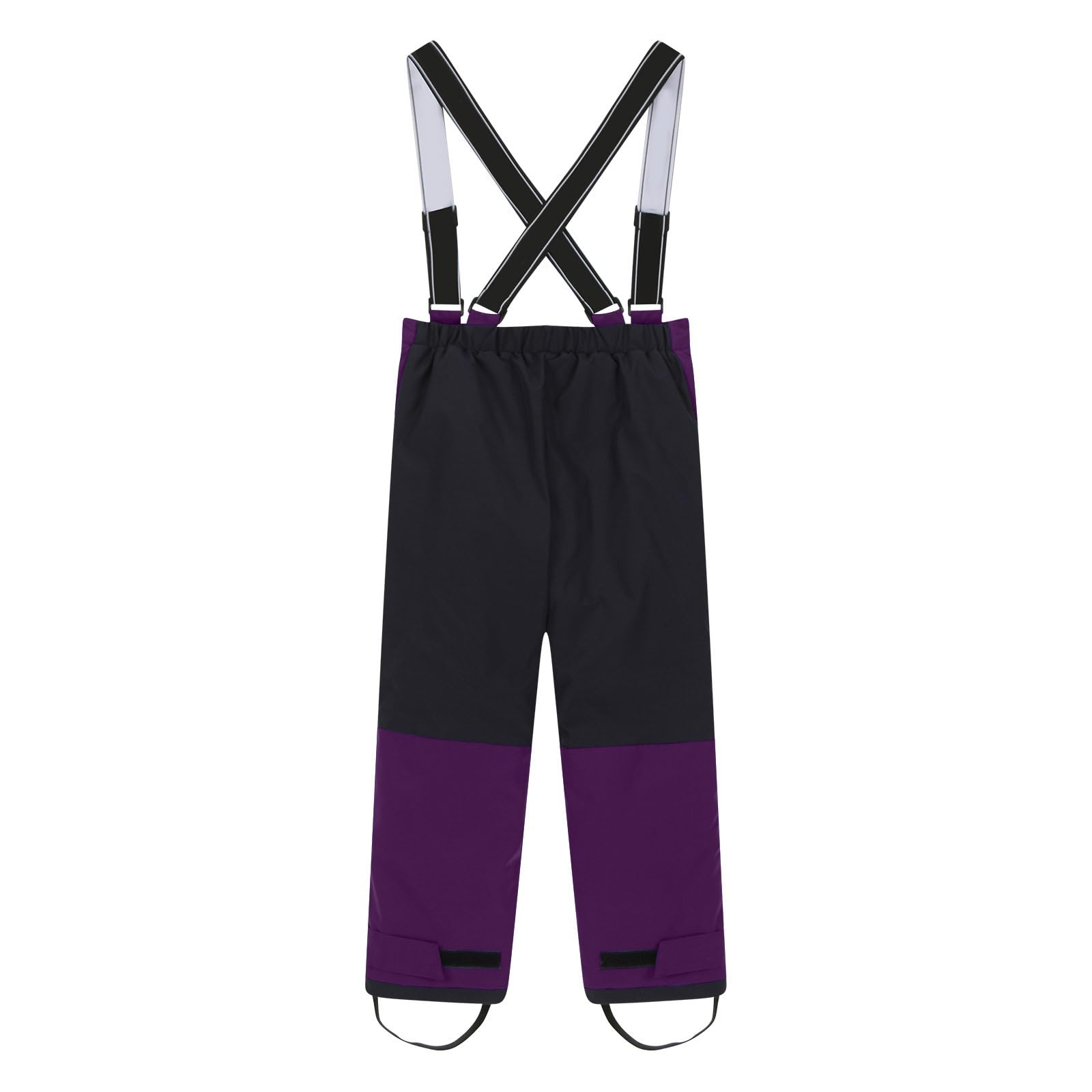 AACH 2025 Kinder Skianzug Jungen mit Kapuze Skioverall Winddichte Wasserdichte Schneeoverall Mädchen Warmer Schneeanzug Dickere Winter Daunenjacke mit Reflektierenden Streifen Skibekleidung