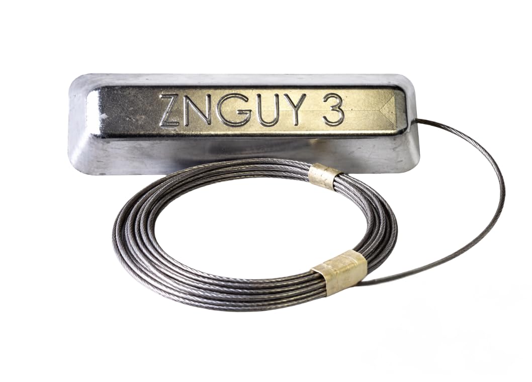 Amazon.com : ZNGUY 3 Zinc Anode with 10 ft. Cable : Sports & Outdoors
