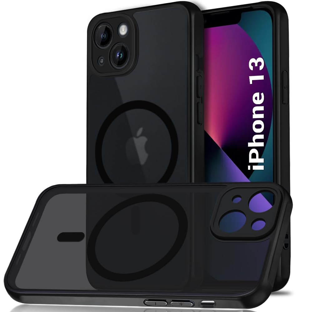 TheGiftKart for iPhone 17 Pro Max Case, Matte Frosted Hard Back Cover Compatible with MagSafe, Hybrid Shockproof iPhone 17 Pro Max Cover with Camera & Screen Protection (PC & TPU, Translucent Black) — Amazon image 28