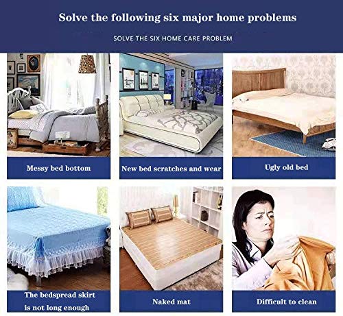 WWQQ Bianca Marrone Gonne da Letto