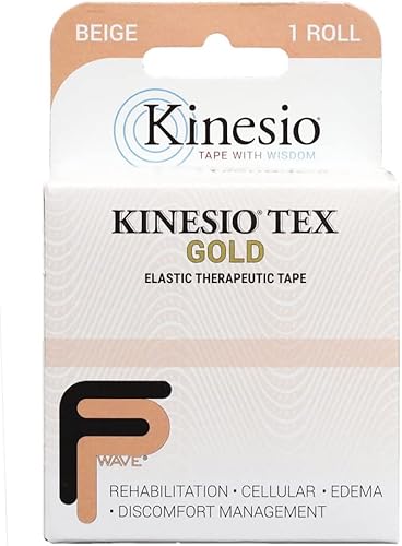 Vendaje de apoyo para articulaciones de Kinesio Tex Gold No Model Beige 1 1