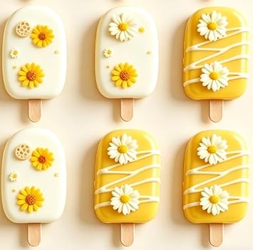 Flower Fondant Silicone Molds Leaf Bow Bowknot Daisy Butterfly Chocolate Mold for Cake Decoration,Candy,Polymer Clay, Soap,Resin Confectionery Projects