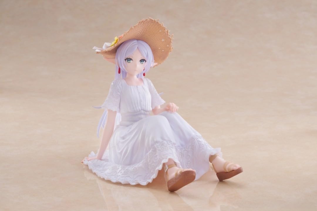 Frieren: Beyond Journey's End PVC Statue Desktop Cute Figure Freezing Summer Dress Ver. 13 cm