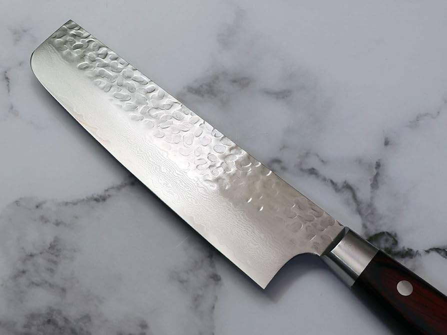 Amazon | 堺孝行 V金10号ダマスカス33層鎚目 菜切160 | 堺孝行