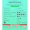 STACY LASH Extra Strong Evolution Advanced Eyelash Extension Glue (0.34fl.oz/10ml)/ 1Sec Dry /6Weeks Retention/Black Adhesive/Lash Tech Supplies