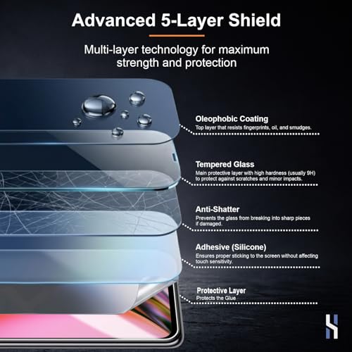 Image of Tempered Glass for OnePlus Nord 2 | 2T | CE (6.43 Inch) Military Grade 9H Screen Guard, Anti-Scratch, Shatterproof, Edge-to-Edge Full Coverage - Black Border
