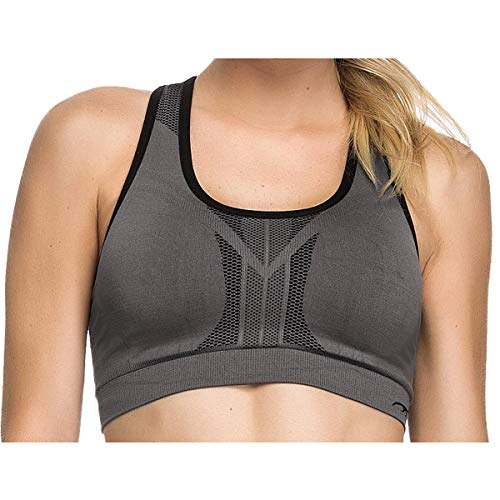 Top Nadador Fitness S/Costura Dupla Face Reforçado Sustentação S/Bojo Academia Tamanho:G;Cor:Preto -