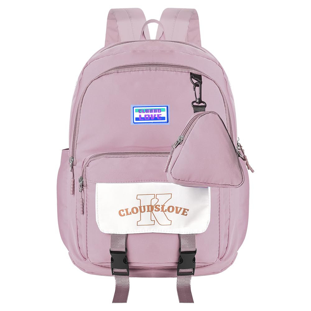 School Backpacks for Teen Girls - Laptop Backpacks 15.6 Inch College Cute Bookbag Anti Theft Women Casual Daypack
