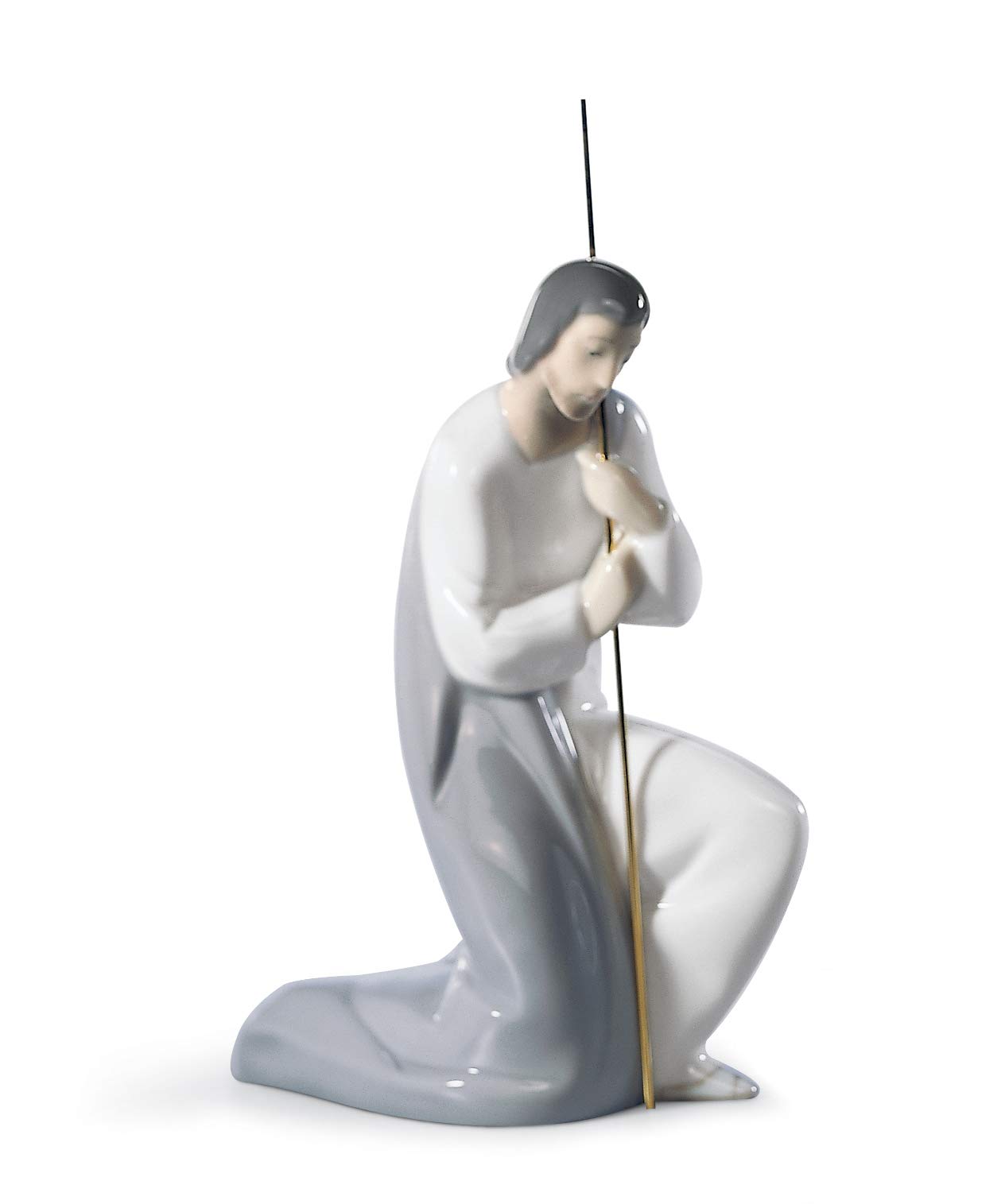 LLADRÓ Saint Joseph Nativity Figurine-Iii. Porcelain Figure Figure.