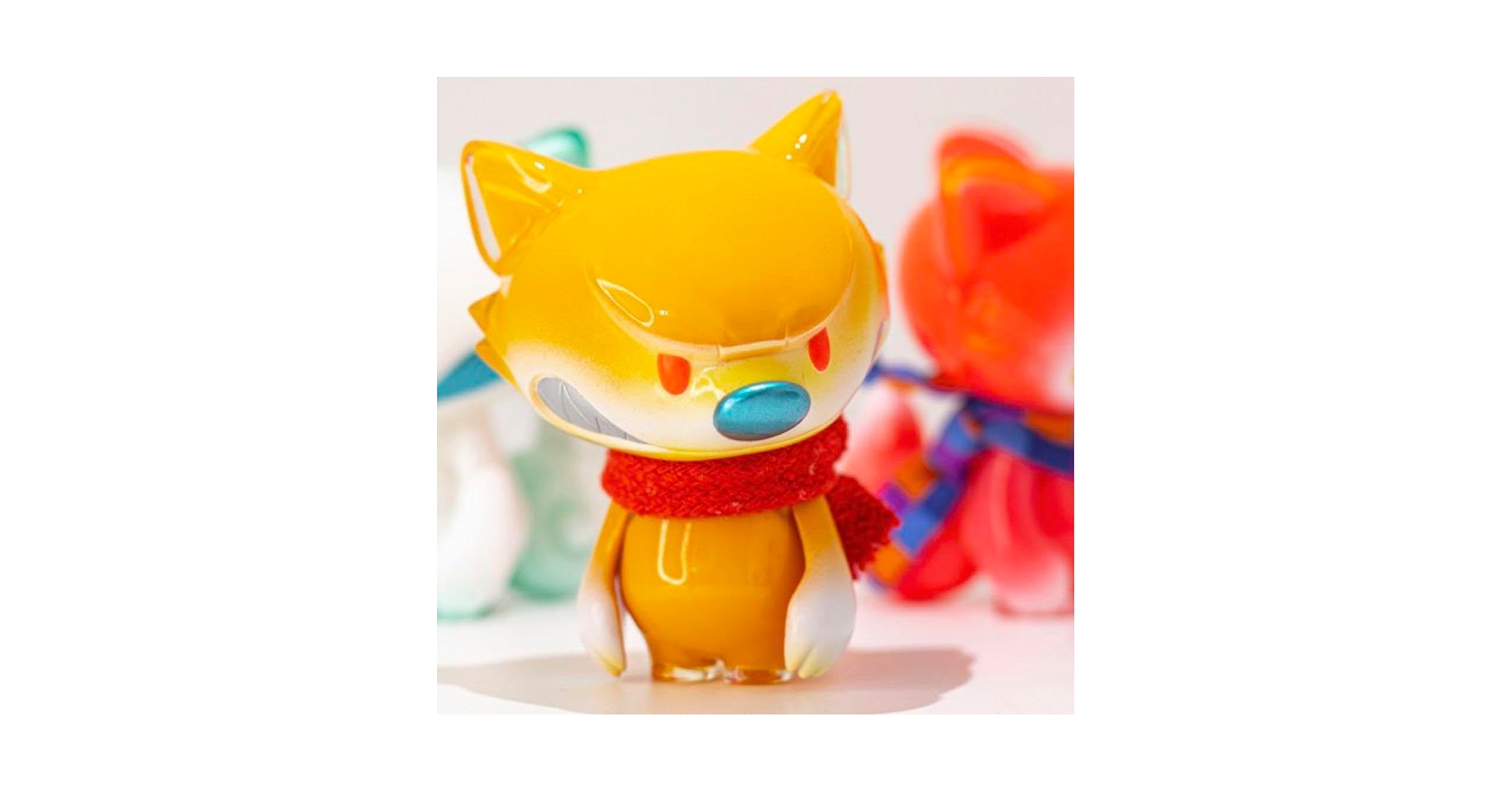 Tona the Angry Fox フィギュア TONA the Angry Fox & Lil' TONA