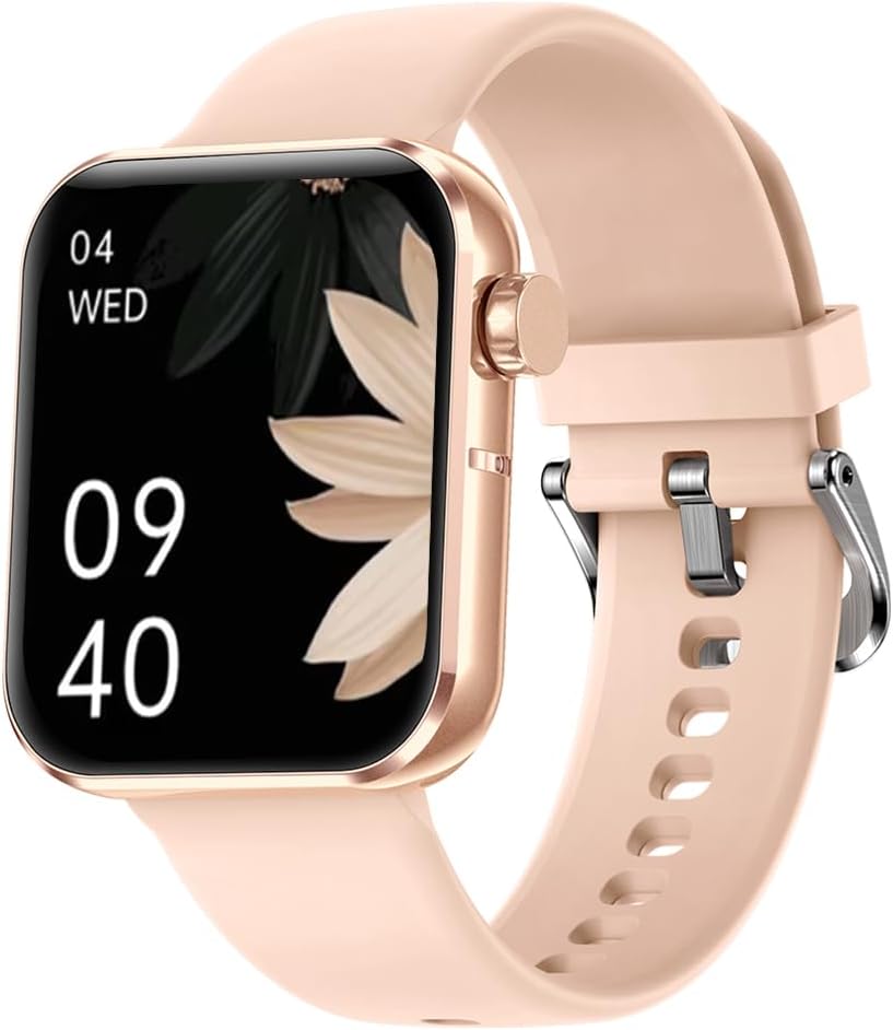 MoreProHealth Fitness Tracker (Answer/Make Call), 1.83" Smart Watch with 24/7 Heart Rate/Blood Pressure/Blood Oxygen/Sleep Monitor, Step Calorie Counter with 100 Sports for Women Men Android iPhone