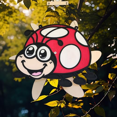 Moulin à vent en bois style dessin animé, le cadeau extérieur idéal