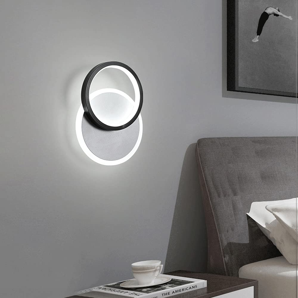 Aplique de Pared para Interiores, Led, 15 W, Diseño Cuadrado, Creativo, para Decoración de Fondo de Tv, para Sala de Estar, Dormitorio, Pasillo, Escaleras, Ca 220 V