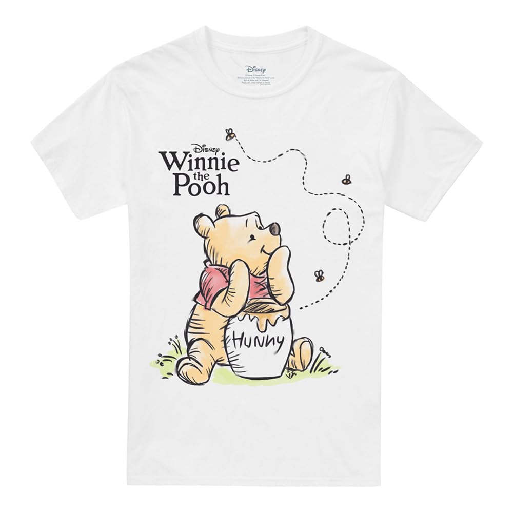 Disney T-Shirt - Cotton - White - 4XL