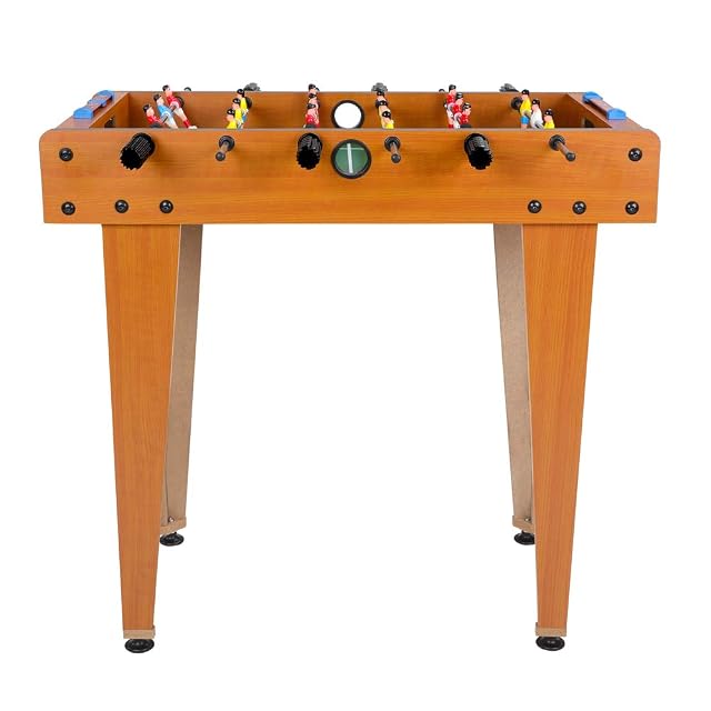 Spielwerk® Futbolín Infantil para Niños, Fútbol, Marcadores Manuales, Futbolines de Madera