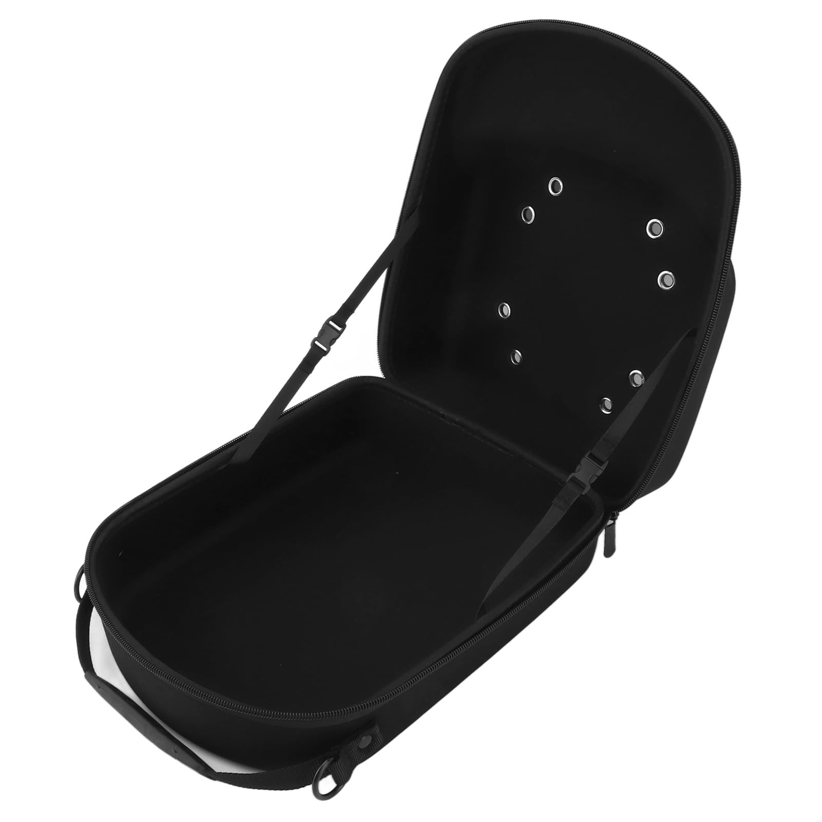 ANGGREK Hat Travel Case, Hard Hat Case Crush Proof Breathable Air Holes EVA for Home Storage