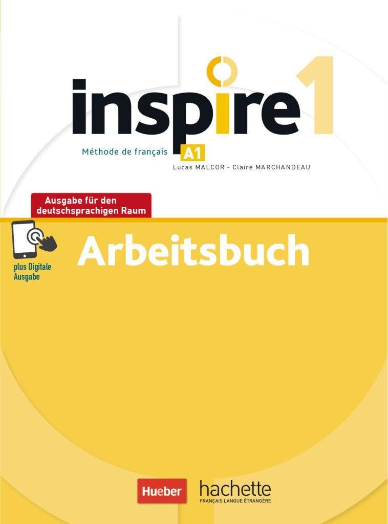 Inspire 1 - Ausgabe für den deutschsprachigen Raum: Arbeitsbuch mit Audios online und Code