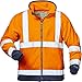 Produktbild Warn-Fleecejacke Benedikt"Gr. XL, orange-marine"