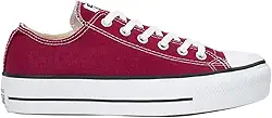 Tênis Converse All Star Lona Plataforma Cano Baixo