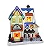 Christmas Village Vet Clinic Lighted Musical Snow Village Collectible Building Perfect Addition to Your Christmas Indoor Decorations & Holiday Displays