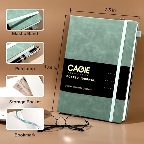 Bullet Carnet de notes à pois Vert B5 pour votre bureau