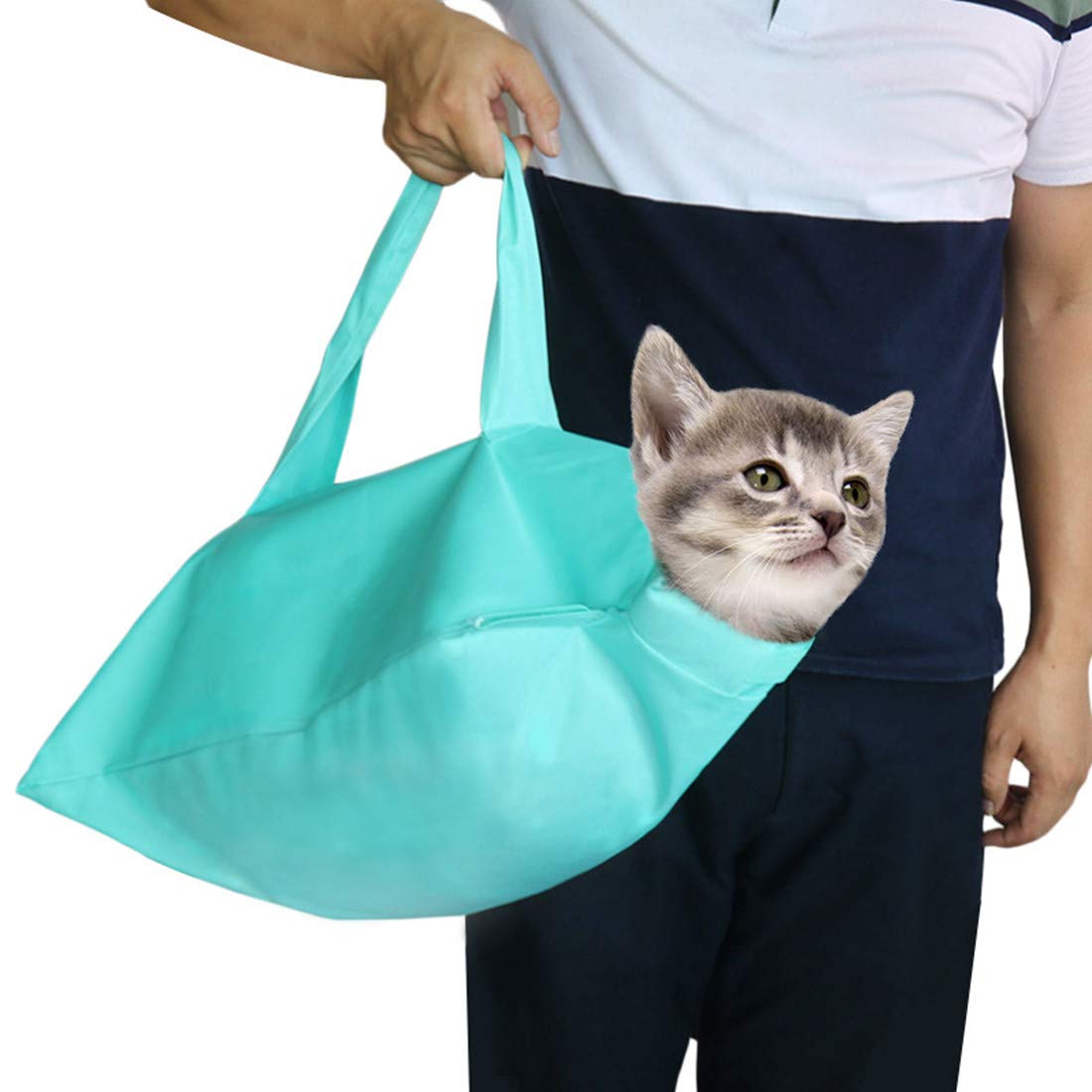 Victorie Cat Bath Bag Washing Grooming Carrier Bag Sling Shoulder