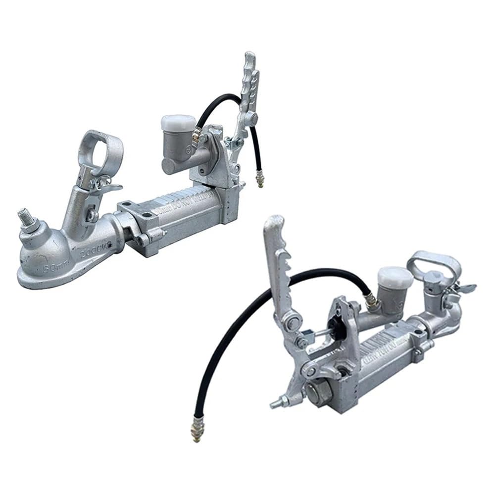 hak holowniczy Hydrauliczny nadrzędny zaczep kulowy do przyczepy 50 mm główny cylinder hamulcowy części do kamperów akcesoria kempingowe elementy przyczepy kempingowej Złącza przyczep