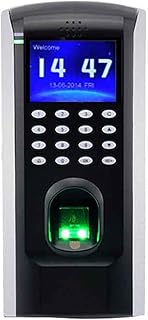Time Clock RFID Biometric Fingerprint Access Control And Time Attendance ZK SF200 2 Inch TFT Color Screen TCP/IP Door Access Control System for Employees Small Business ( Color : SF200 , Size : French