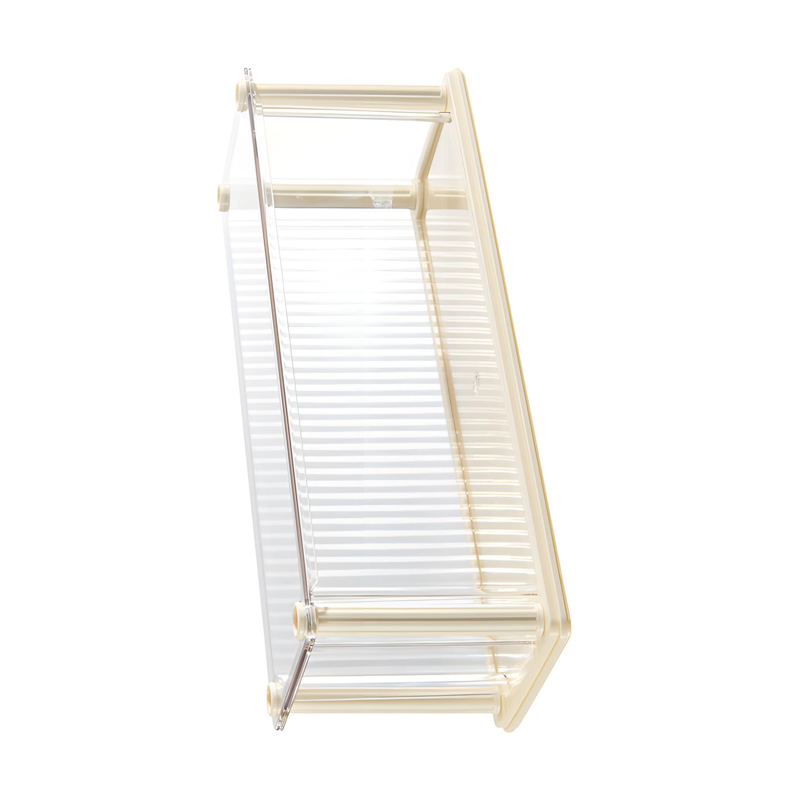 Hsioluted Clear Display Case for Action Figures with Cover Doll Security Case